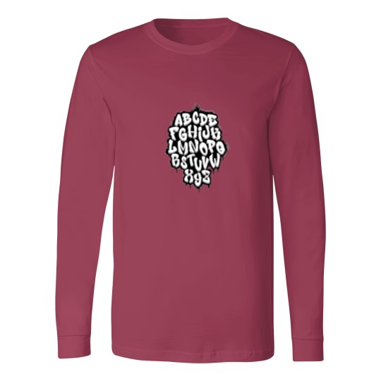 Discover alphabetical graffiti Premium Long Sleeves