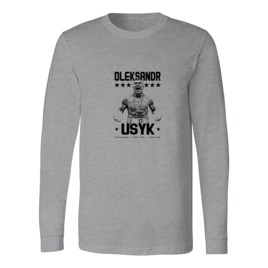 Discover Affiche de boxe Oleksandr Le chat Usyk Long Sleeves