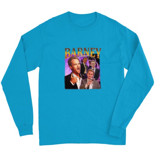 Discover Retro Barney Stinson Long Sleeve T Shirts, Barney Stinson Long Sleeve T Shirts, Vintage Barney Stinson Long Sleeve T Shirts