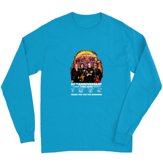 Discover Black Sabbath Band back to the beginning 2025 Long Sleeve T Shirts