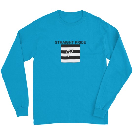 Discover Straight Pride Long Sleeve T Shirts Gender Symbols Men & Woman