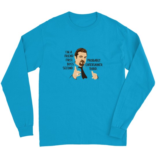 Discover David Brent - The Office Art Quote Long Sleeve T Shirts