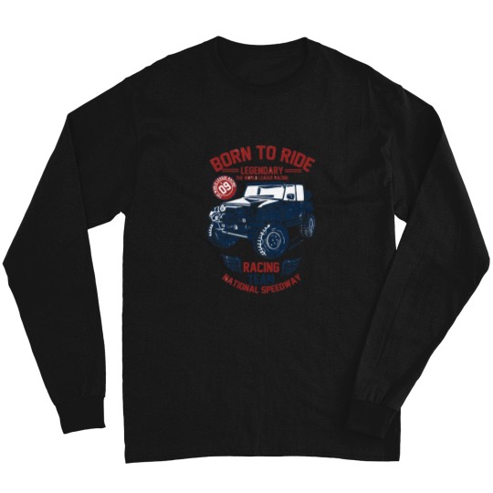 Discover car race happy Long Sleeves