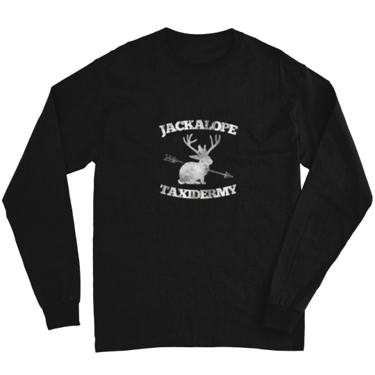 Discover Vintage Jackalope Taxidermy.png Long Sleeves