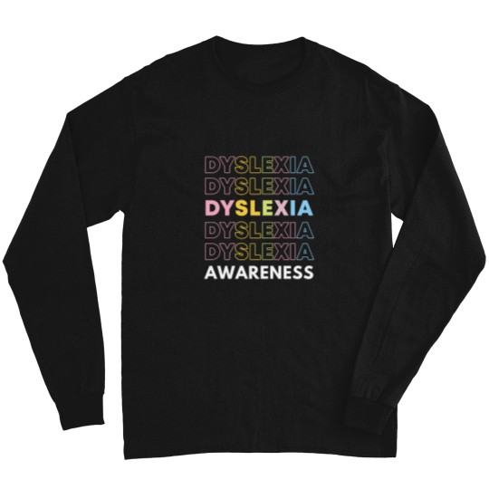 Discover Dyslexia Awareness Long Sleeves