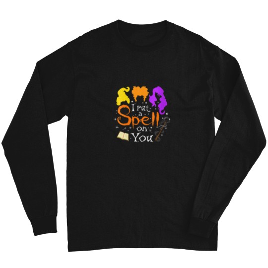 Discover Womens Halloween Scary Costume I Put a Spell On Long Sleeves