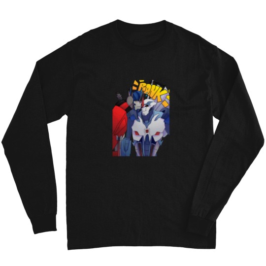Discover Transformers Prime Starscream And Optimus Prime 338 Long Sleeves