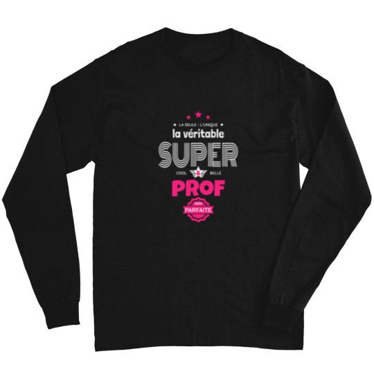 Discover great teacher 100 perfect humor Long Sleeves