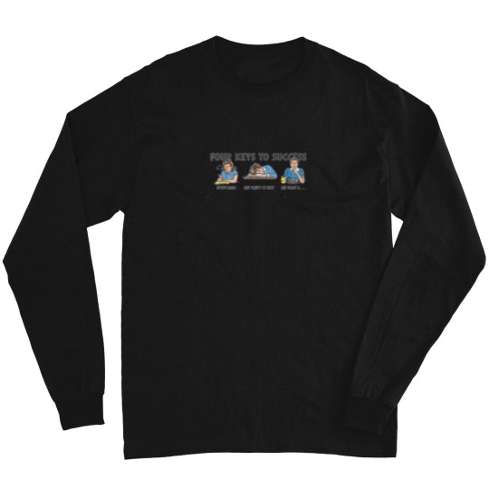 Discover Four-Keys-To-Success-T-Shirt Long Sleeves