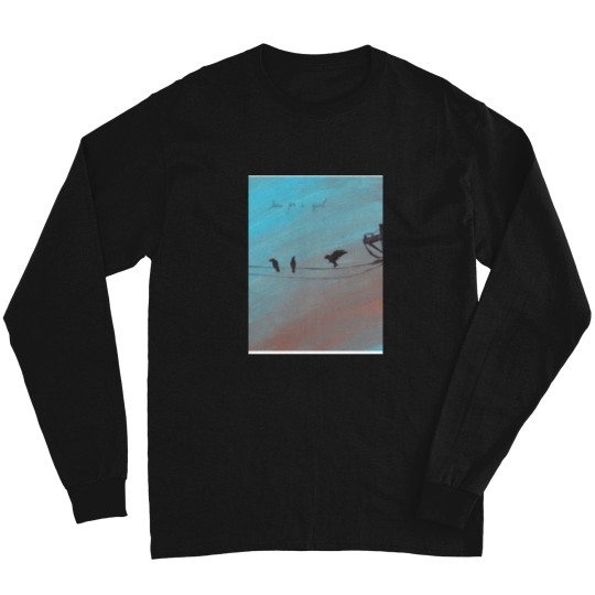 Discover Three For a Girl Graphic Long Sleeves