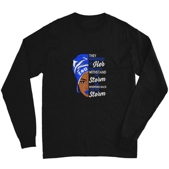 Discover Zeta Phi Beta Sorority Black History Month Afric Long Sleeves