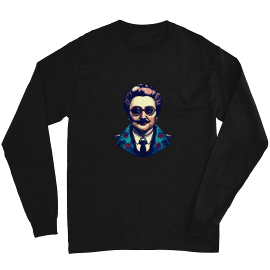 Discover Revolutionary Radiance A Bold Portrayal Of Rosa Luxemburg Long Sleeves