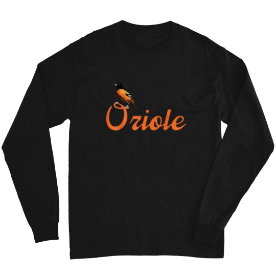 Discover _Vintage Oriole Bird_ Baltimore Favorites T-Shirt Long Sleeves