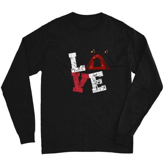 Discover i love camping apparel for camping lovers Long Sleeves