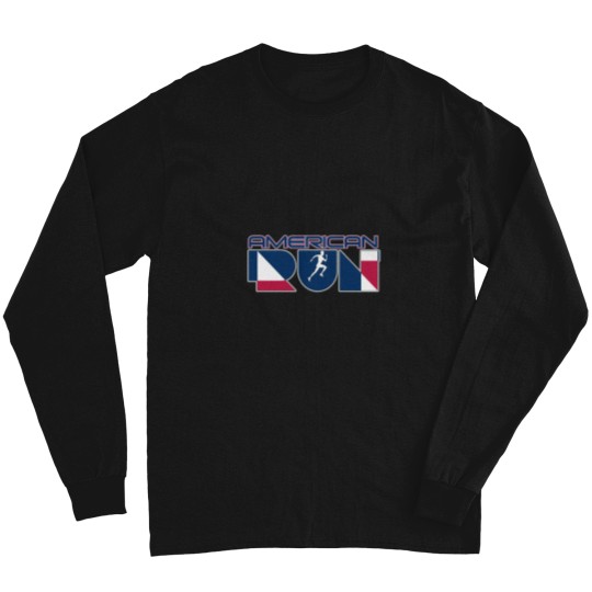 Discover Americans  Run side step   actives Long Sleeves