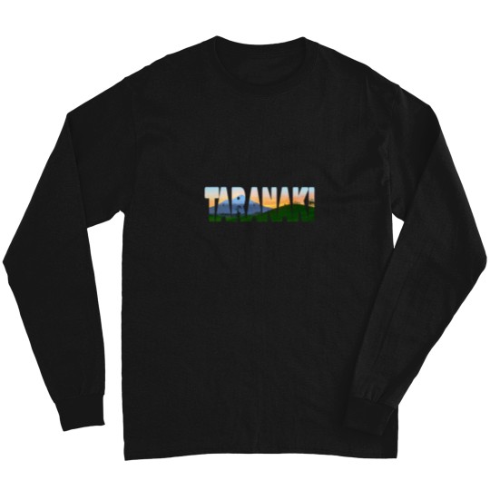 Discover TARANAKI Sunset with Mt Taranaki Long Sleeves