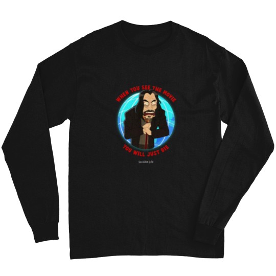 Discover Inside Job - Keanu Reeves Vampiric Long Sleeves