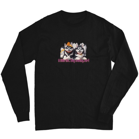 Discover A Little Life Dog Reading Vol-4 1594 Long Sleeves