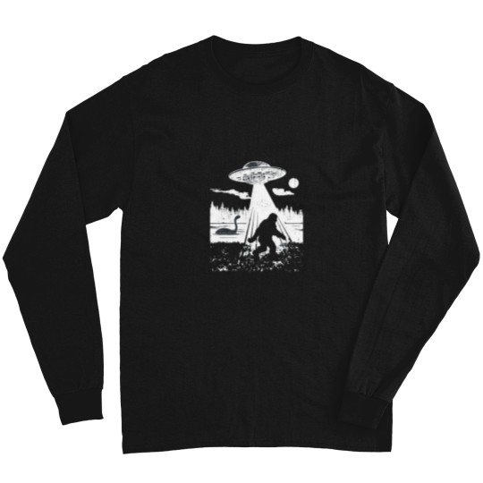 Discover Yeti Shirt, Sasquatch Shirt, Funny Yeti Shirt, Hiking Shirt, Yeti Shirt, Loch Ness Monster Shirt, Uf Long Sleeves