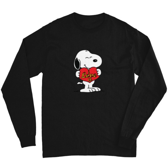 Discover snoopy-heart Long Sleeves