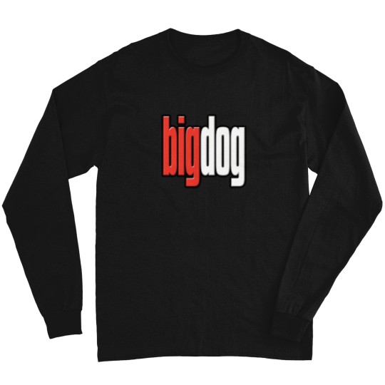 Discover Big Dog Top Dog Head Of The Pack T-Shirt Long Sleeves
