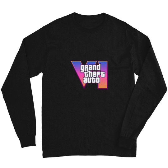 Discover Gtas VI Logo Long Sleeves