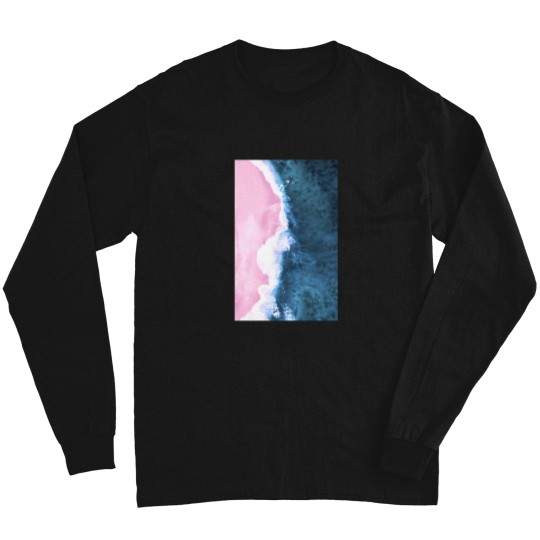 Discover Pink Sand Meets The Ocean Long Sleeves