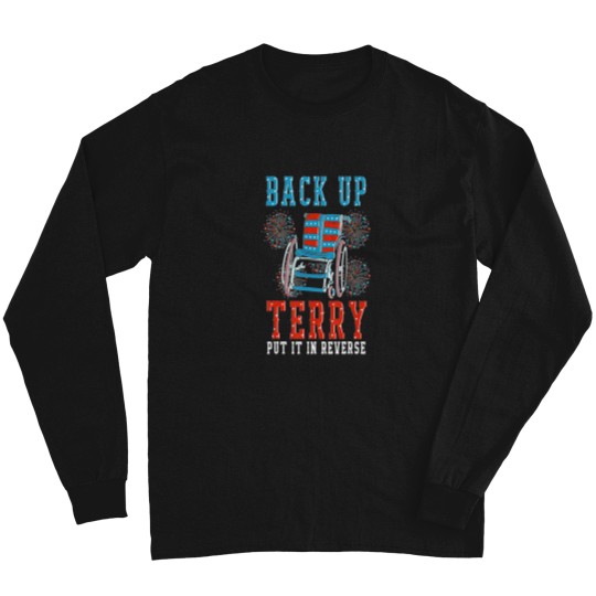 Discover Back Up Terry Put It In Reverse 4th July usas flags Fireworks Long Sleeves