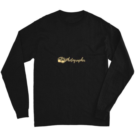 Discover 8-Photographer T-Shirt Long Sleeves