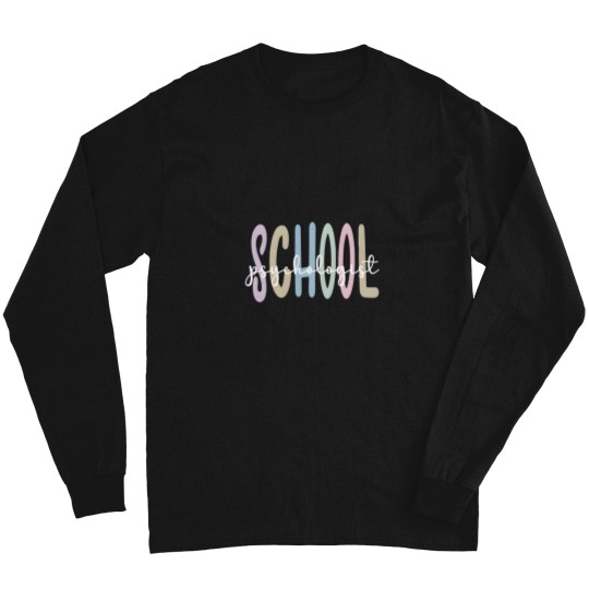 Discover School Psychologist Appreciation School Psych Long Sleeves