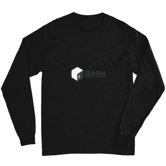 Discover Linux-Bash T-Shirt Long Sleeves