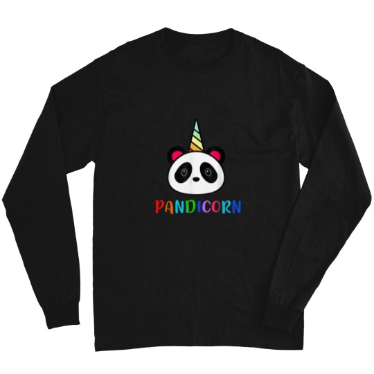 Discover Panda Unicorn Pandicorn  Family Chrismast Present Gift Long Sleeves