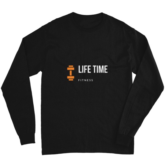 Discover Lifetime Fitness Black Tee Long Sleeves