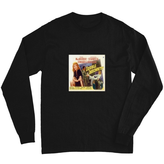 Discover Double-Indemnity-Film-Noir T-Shirt Long Sleeves