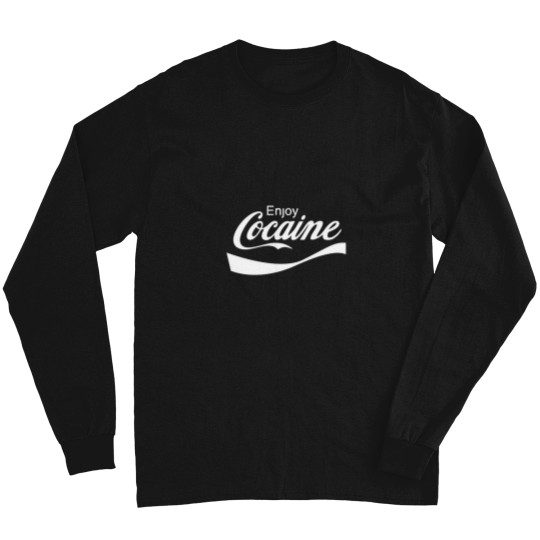 Discover Enjoy Cocaine T-Shirt Long Sleeves