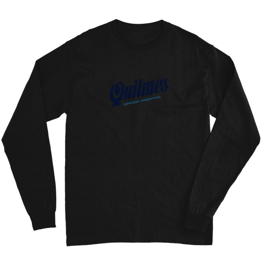 Discover 7200-Cerveza-Argentina-Quilmes-Classic-Logo T-Shirt Long Sleeves