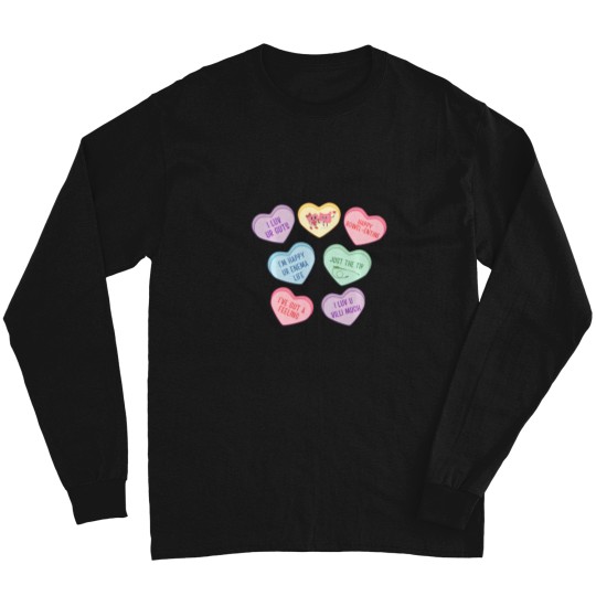 Discover Valentine Gi Nurse Endo Heart Candy Nurse Gastroenterologist Long Sleeves