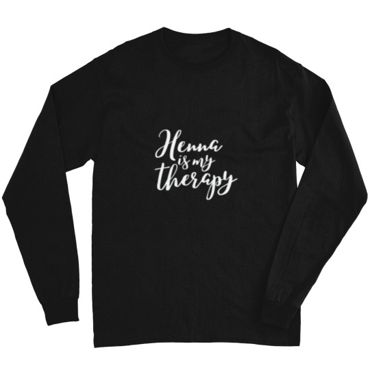 Discover Henna is my therapy Long Sleeves