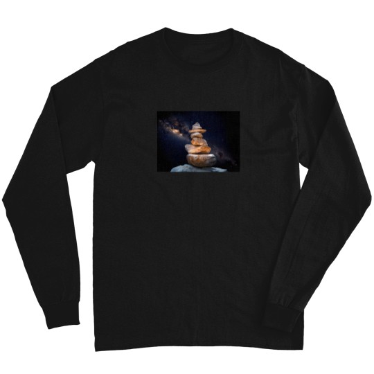 Discover Zen Rocks And Milkyway Active T-Shirt 116 Long Sleeves