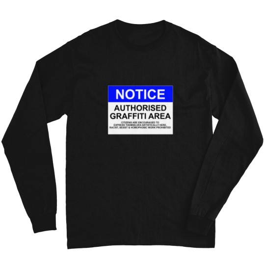 Discover Authorised Graffiti Area Long Sleeves