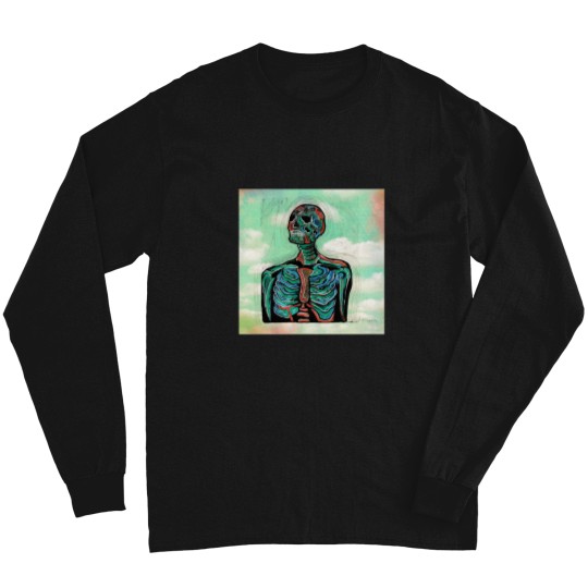 Discover Skeleton geli print Long Sleeves