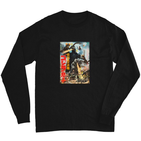 Discover 820-Kings-Of-The-Monsters---Monsters-Zeros-Ones-Dagons T-Shirt Long Sleeves