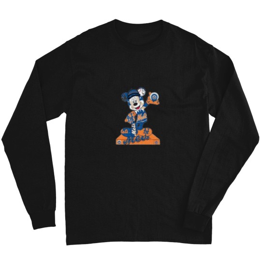 Discover NY Mets Mickeyy.png Long Sleeves