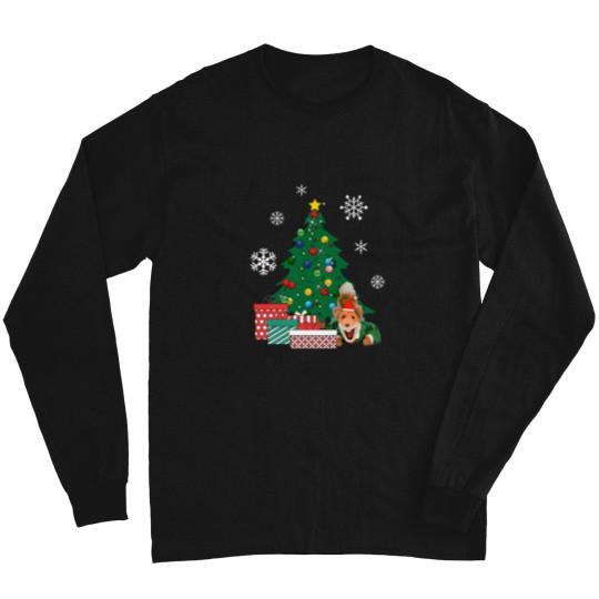 Discover Basil Brush Around The christmass Tree Long Sleeves