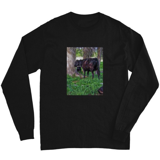 Discover Cow and Calf Unders Cottonwoods Long Sleeves