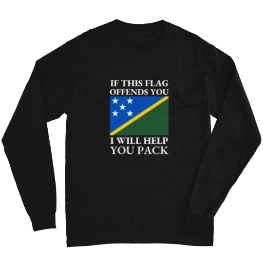 Discover if this flags offends you i will help you pack Long Sleeves
