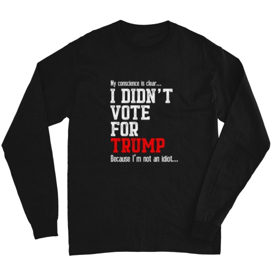 Discover Anti-trump 2020 State Against Trump Usa Election Long Sleeves