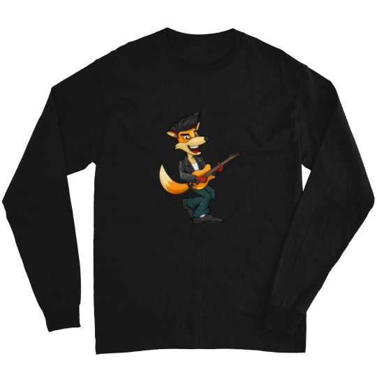 Discover Fox Music Lover Long Sleeves