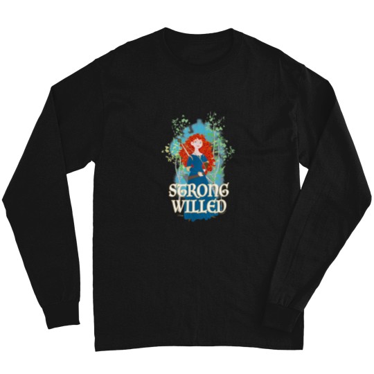 Discover Brave---Merida-Strong-Willed-T-Shirt Long Sleeves