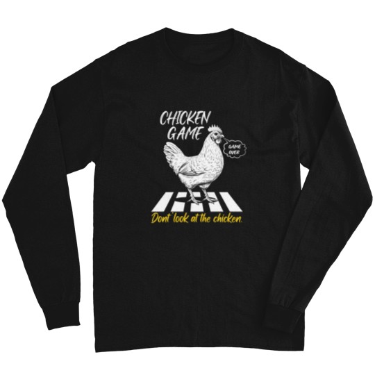Discover Chicken Game Don't Look At The Chicken Joke Chicken Party Long Sleeves